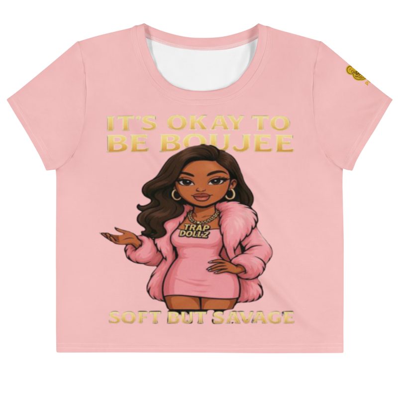 All-Over Print Crop Tee
