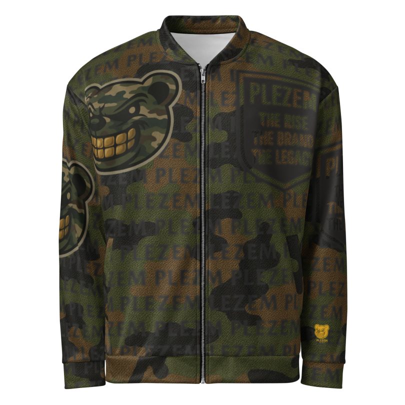 PLEZEM Monogram Bomber Jacket