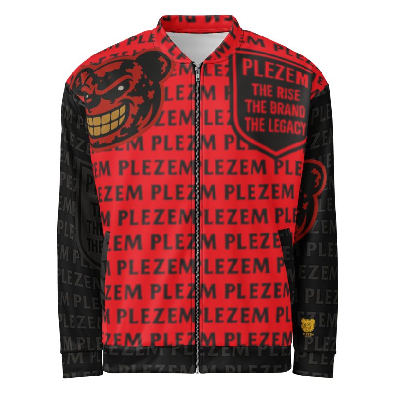 PLEZEM Monogram Bomber Jacket