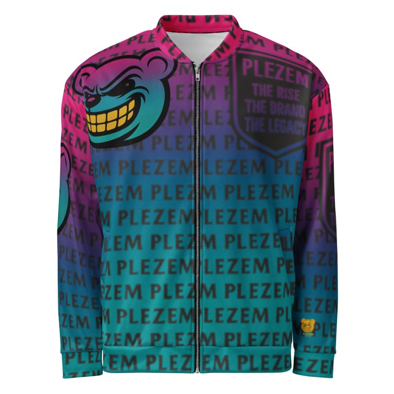 PLEZEM Monogram Bomber Jacket