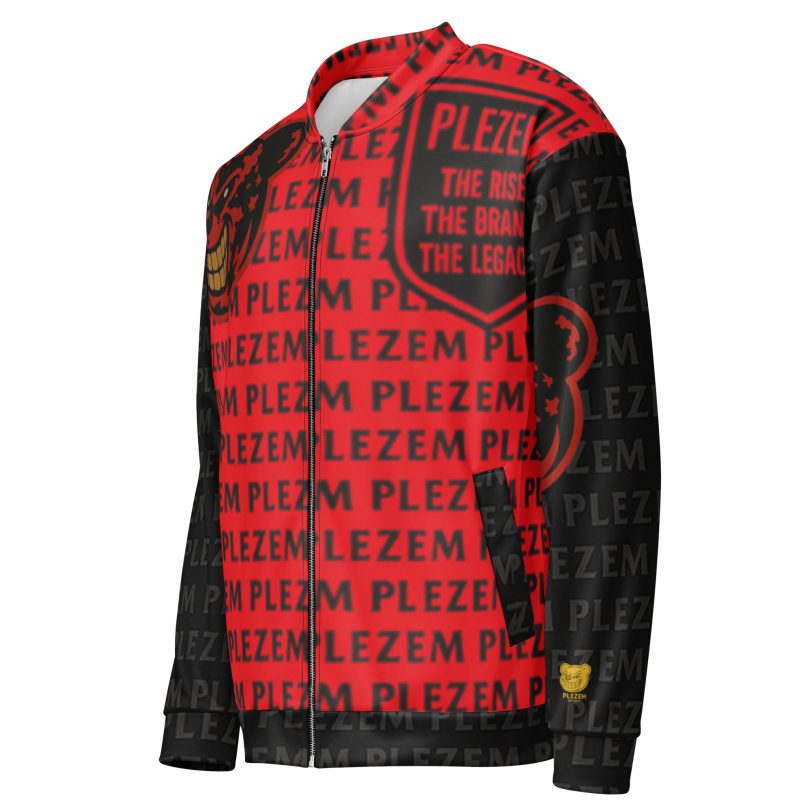PLEZEM Monogram Bomber Jacket - Image 3