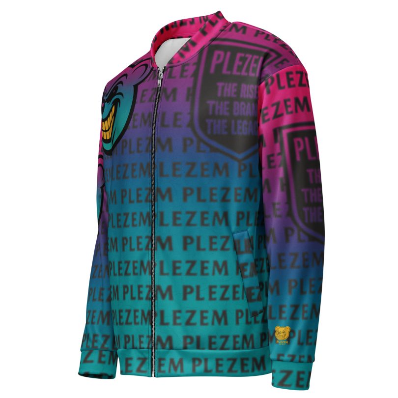 PLEZEM Monogram Bomber Jacket - Image 3