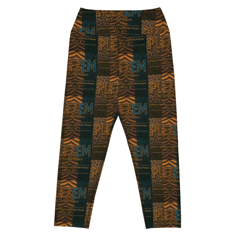 PLEZEM Yoga Capri Leggings