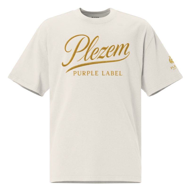 PLEZEM Purple Label  Oversized faded t-shirt - Image 13