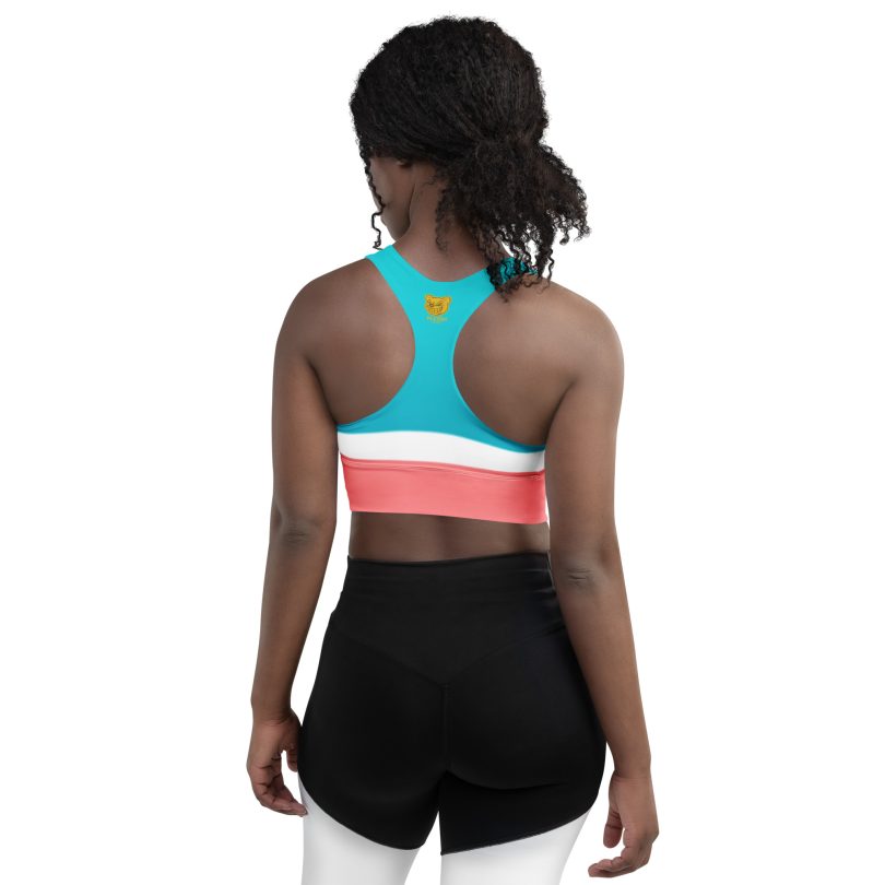 Recycled Longline Sports Bra - Image 4