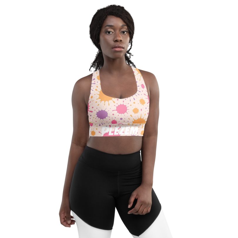 Recycled Longline Sports Bra