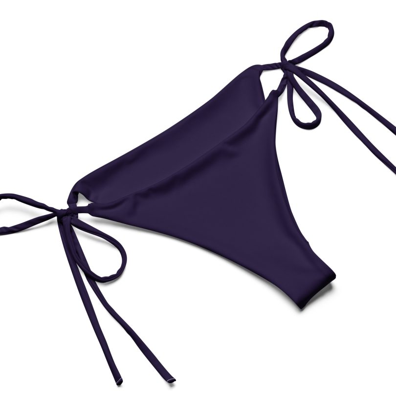 All-over print recycled string bikini - Image 3