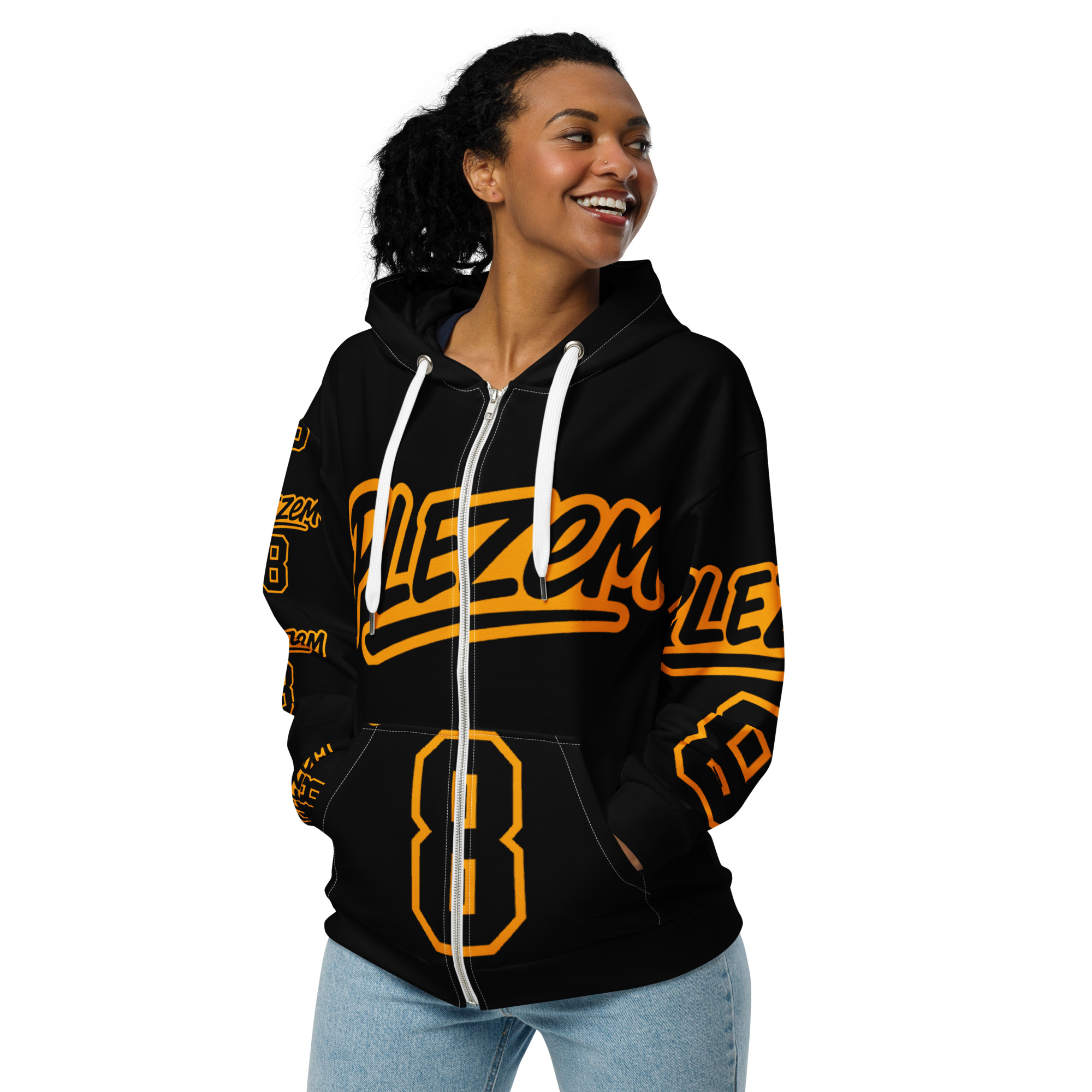 Unisex zip hoodie