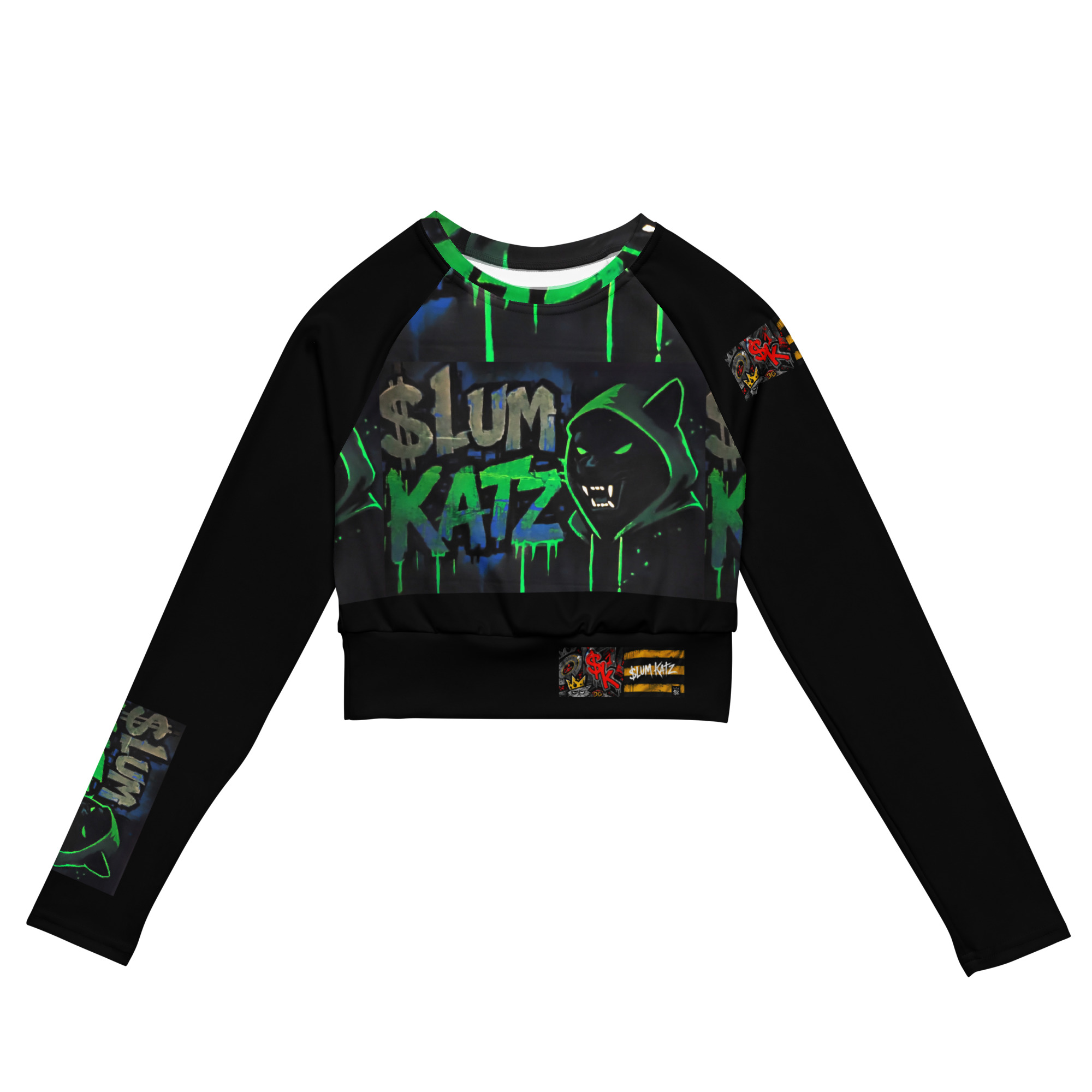 $LUM KATZ Kat Head Crop Top