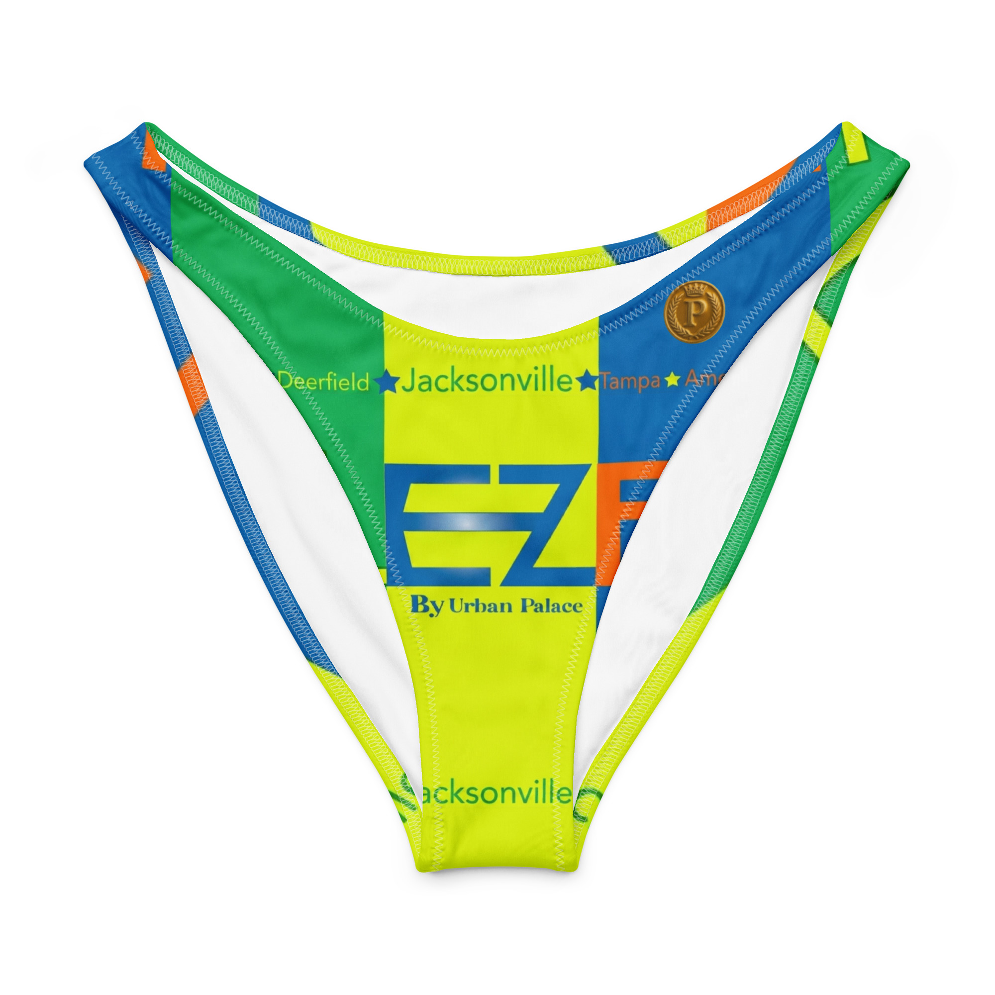 PLEZEM X-MATCH Classic Print bikini bottom