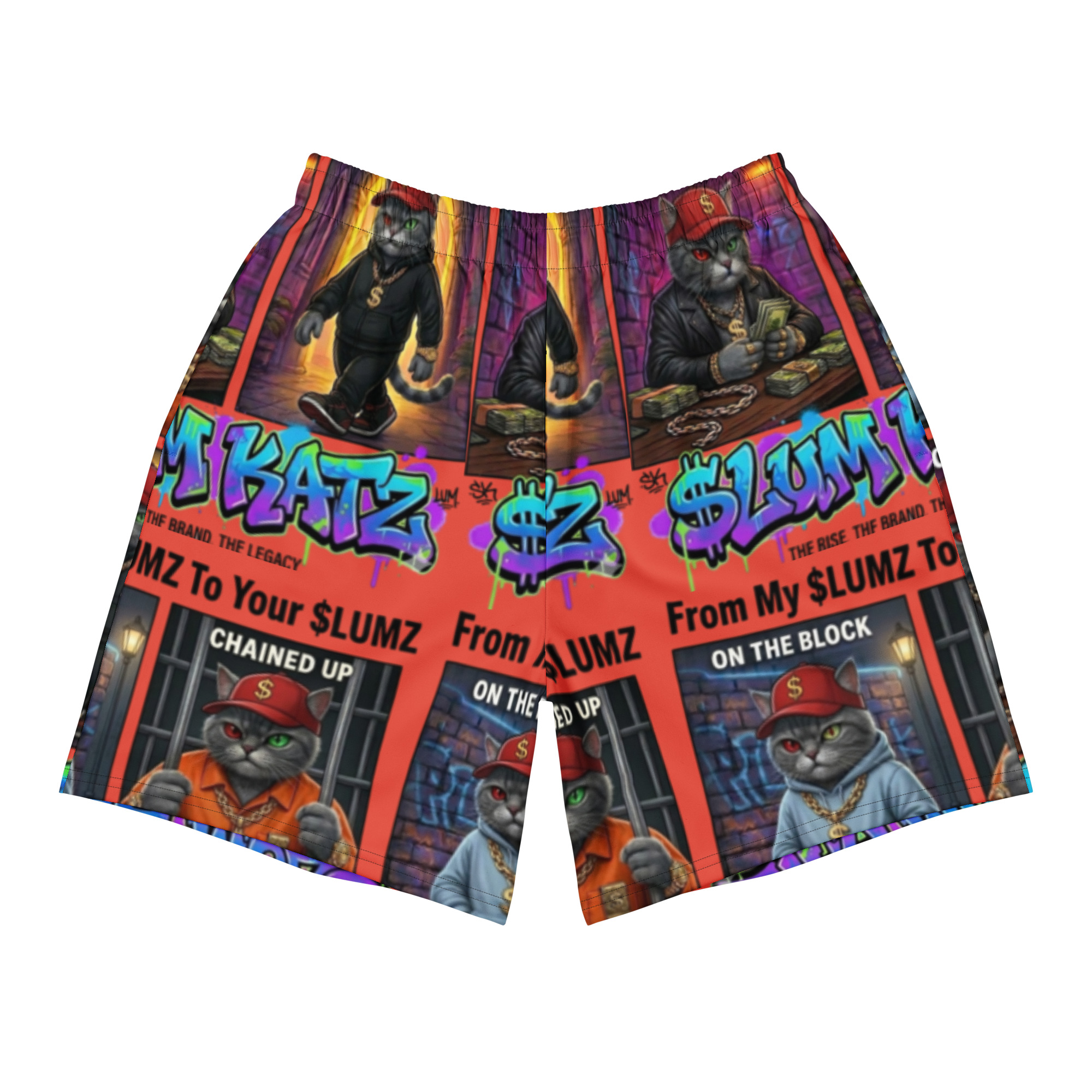 $LUM KATZ Ri$e Unisex Shorts