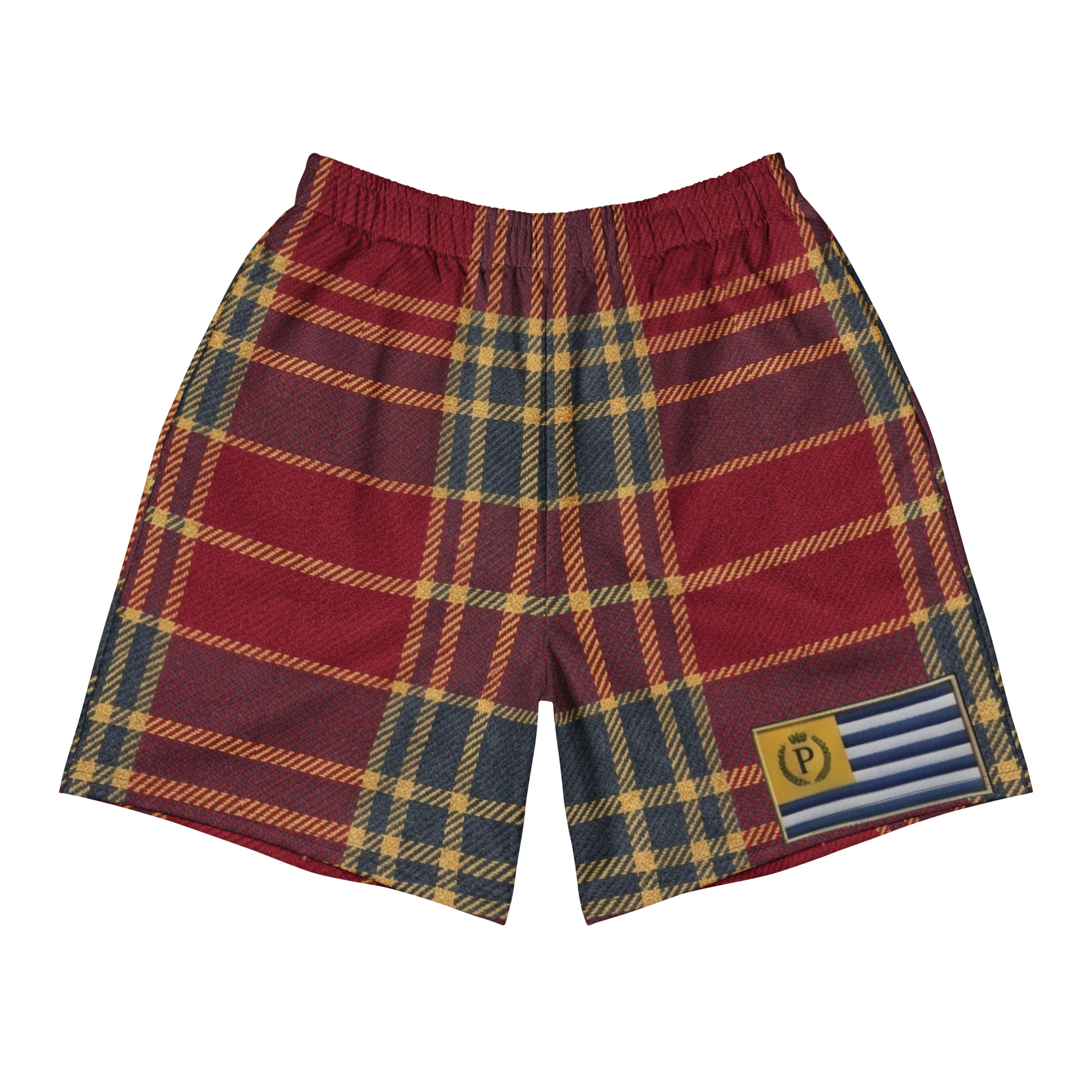 PLEZEM COA Plaid Unisex Shorts