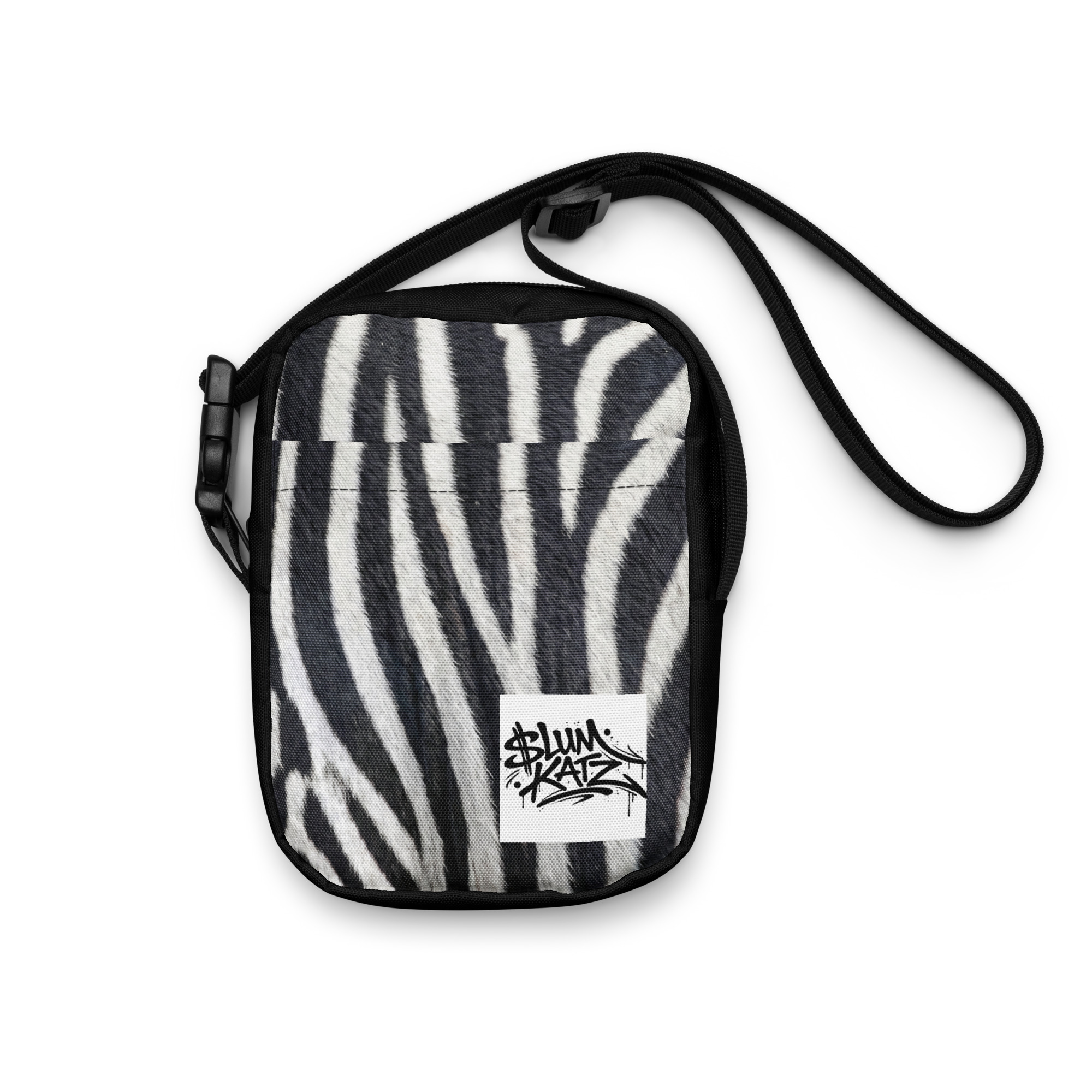 $LUM KATZ Zebra-Print CrossbodyBag