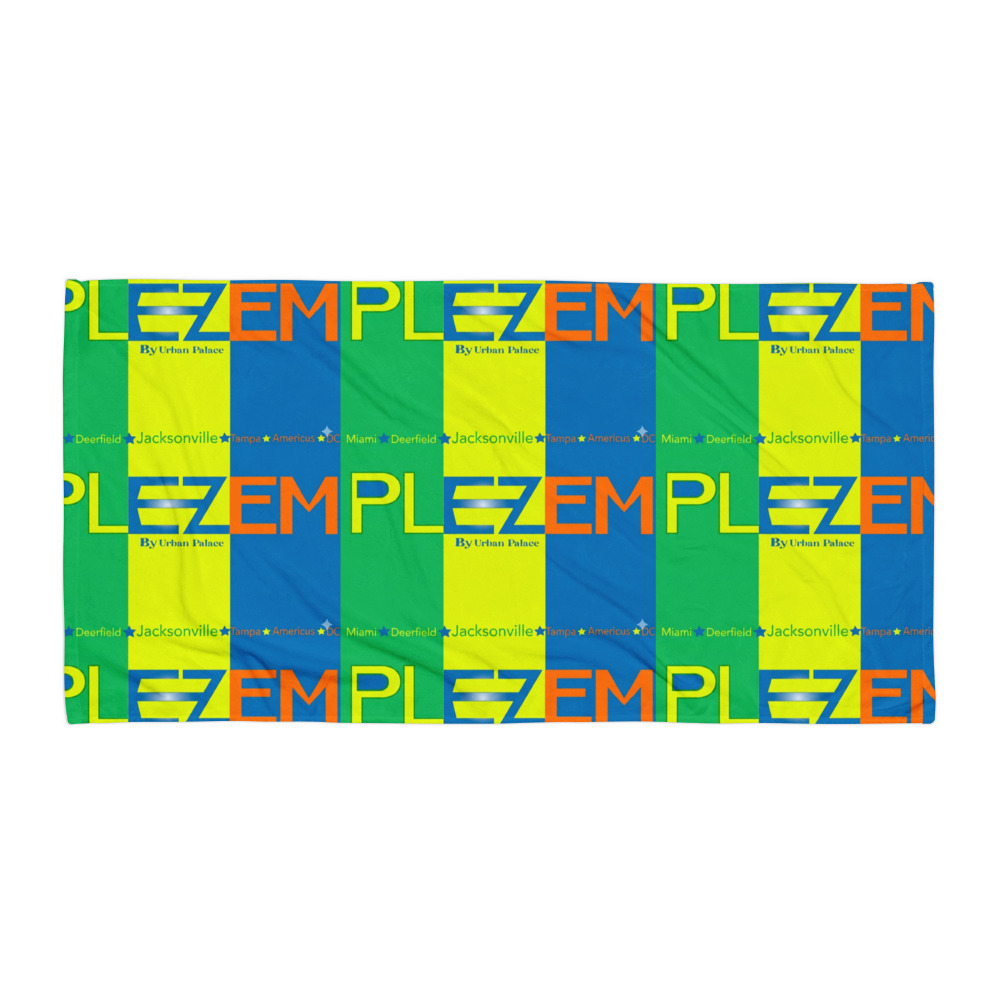 PLEZEM Classic Print Towel