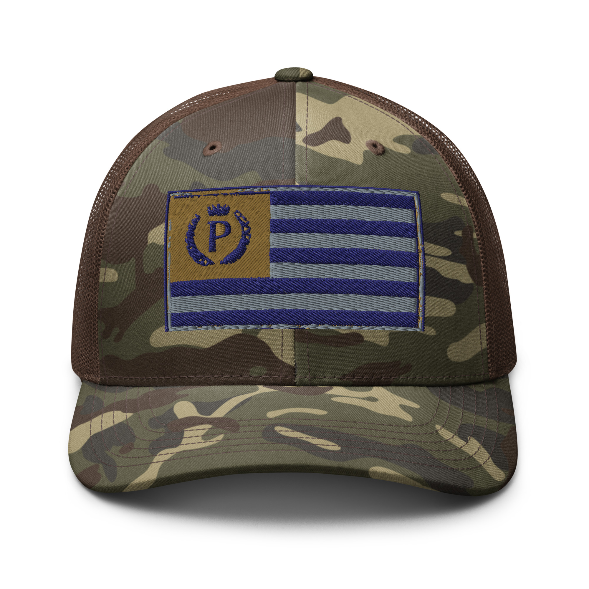 PLEZEM CamoFlag Trucker Hat