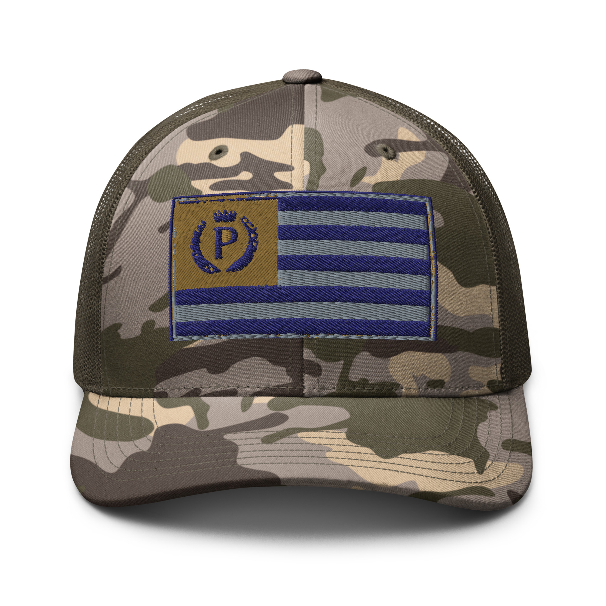 PLEZEM CamoFlag Trucker Hat - Image 2