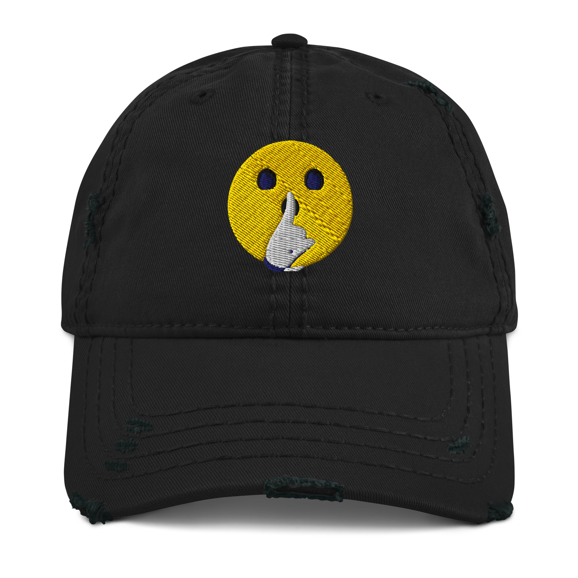 $LUM KATZ ZipperMouth Distressed Hat