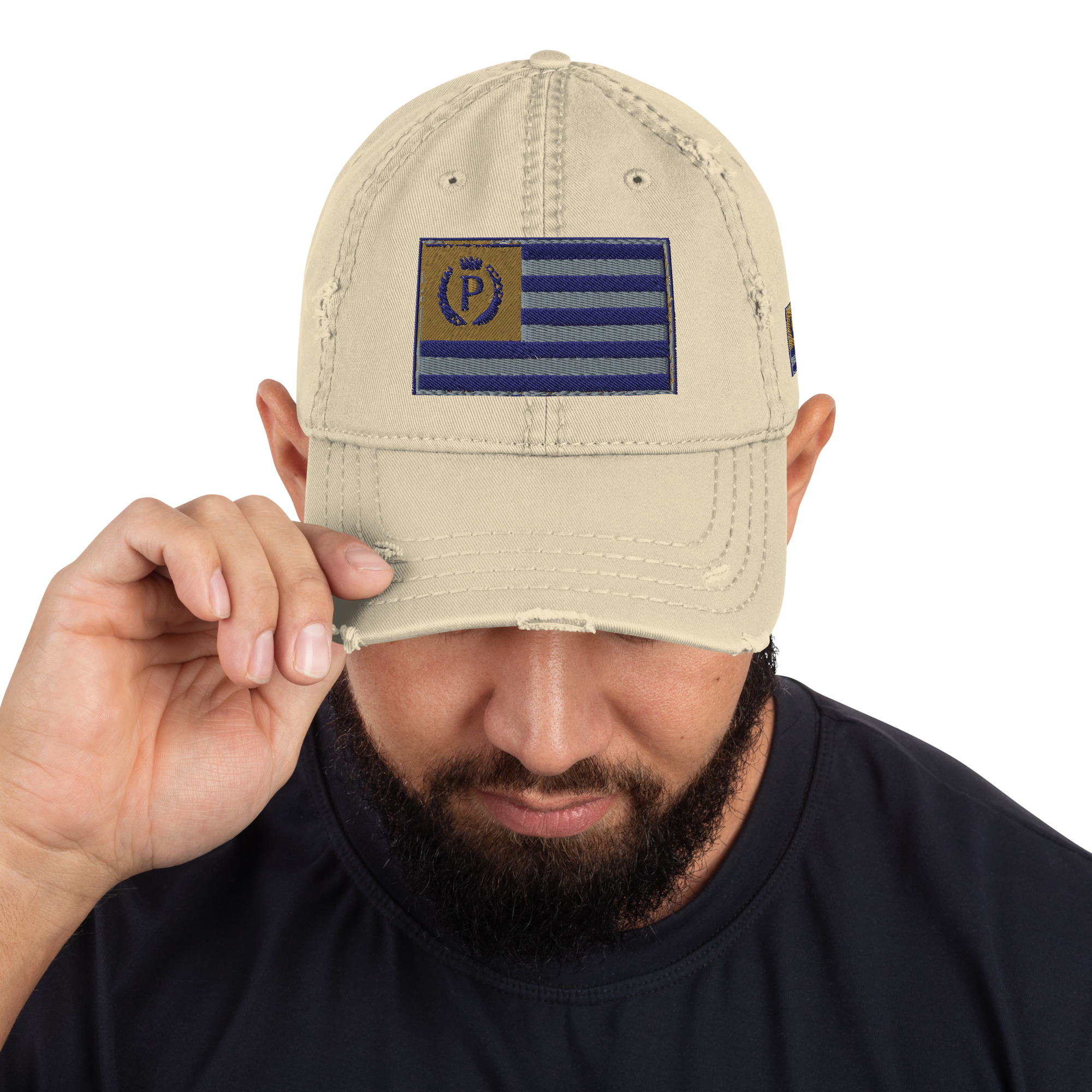 PLEZEM Flag Distressed Hat - Image 4