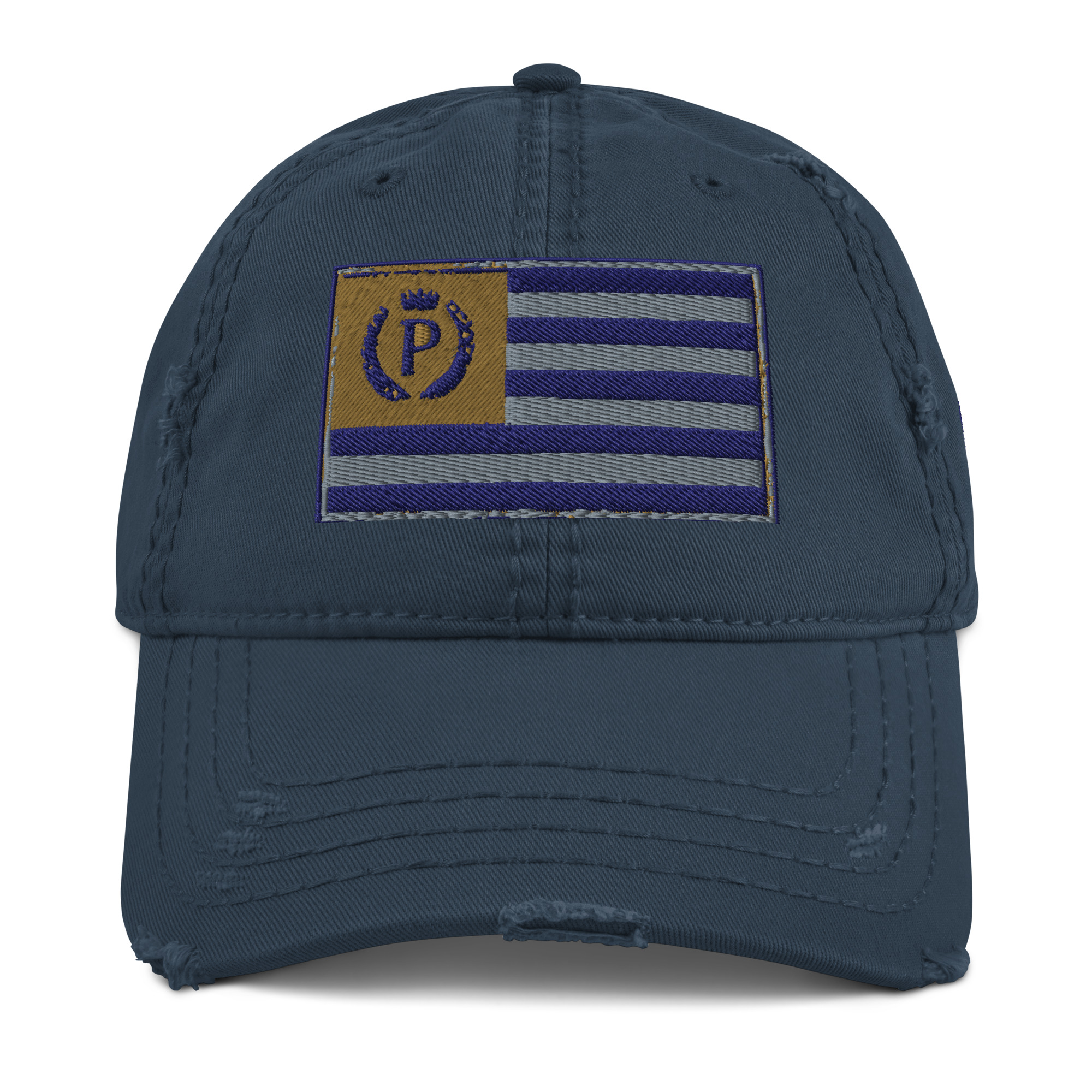 PLEZEM Flag Distressed Hat
