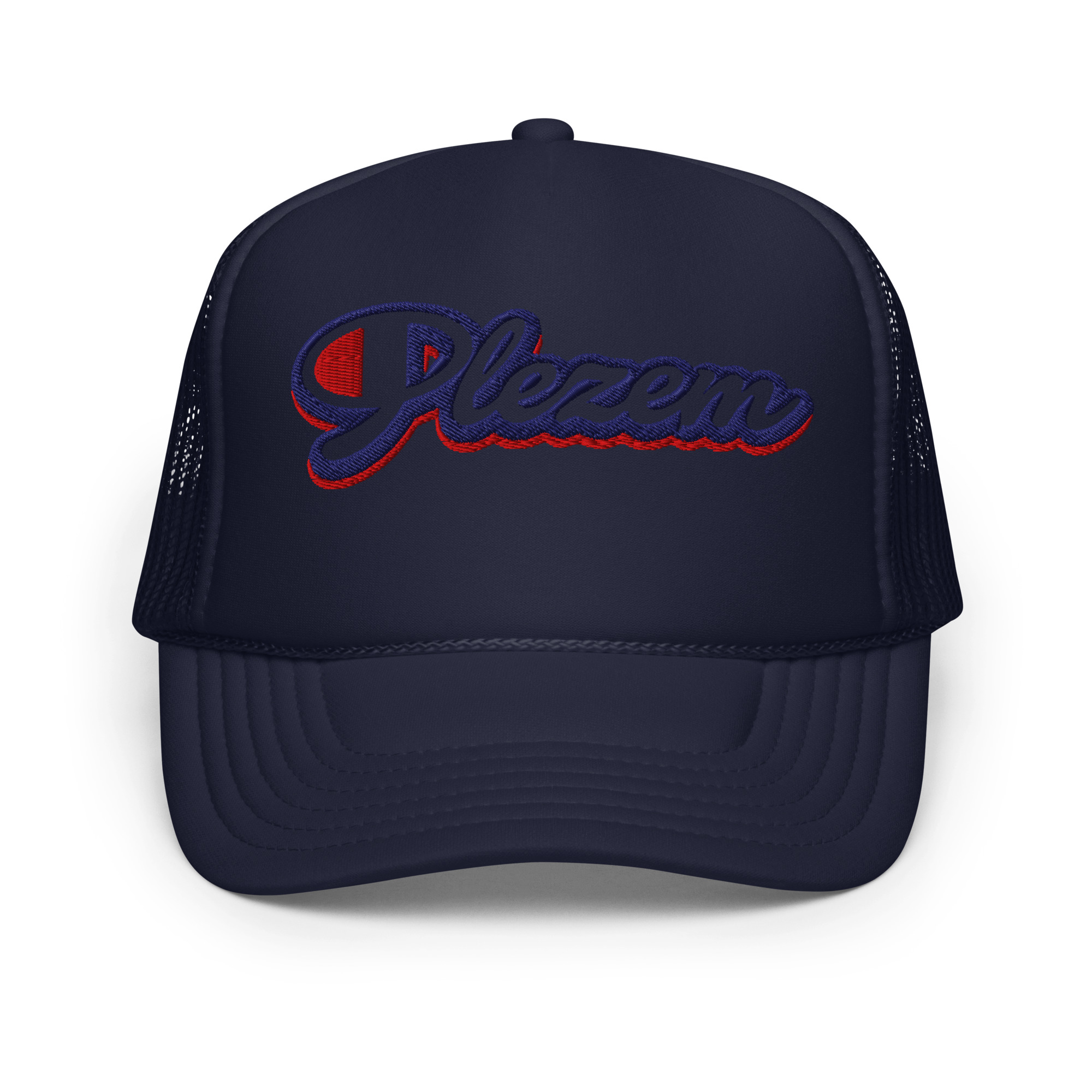 PLEZEM Rip Logo Trucker Hat