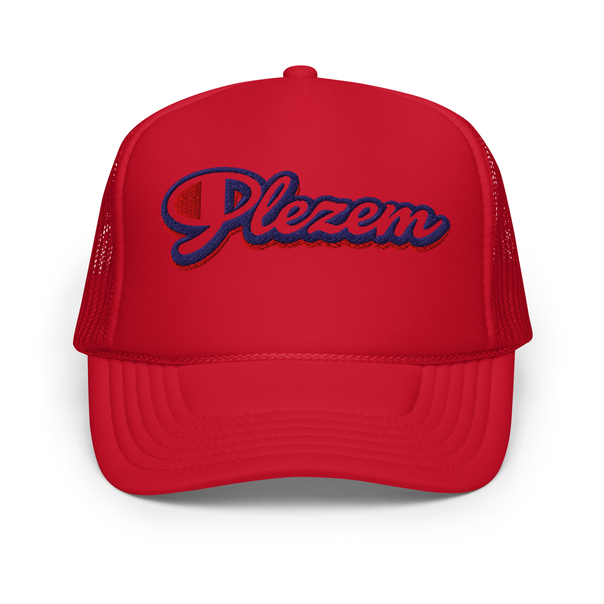 PLEZEM Rip Logo Trucker Hat - Image 2