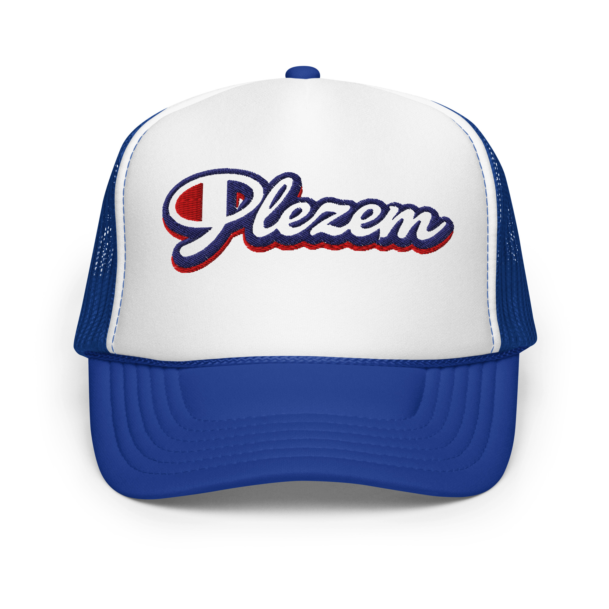 PLEZEM Rip Logo Trucker Hat - Image 3