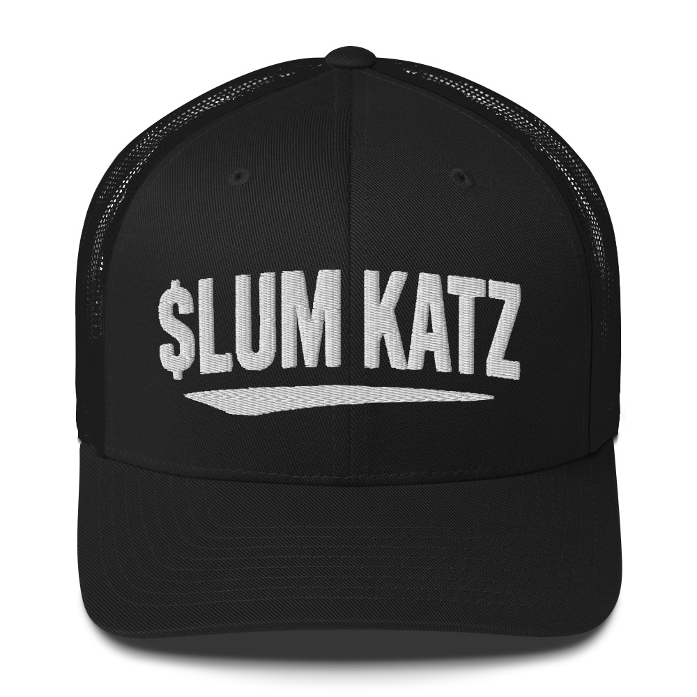 $LUM KATZ Signature Logo Trucker Cap