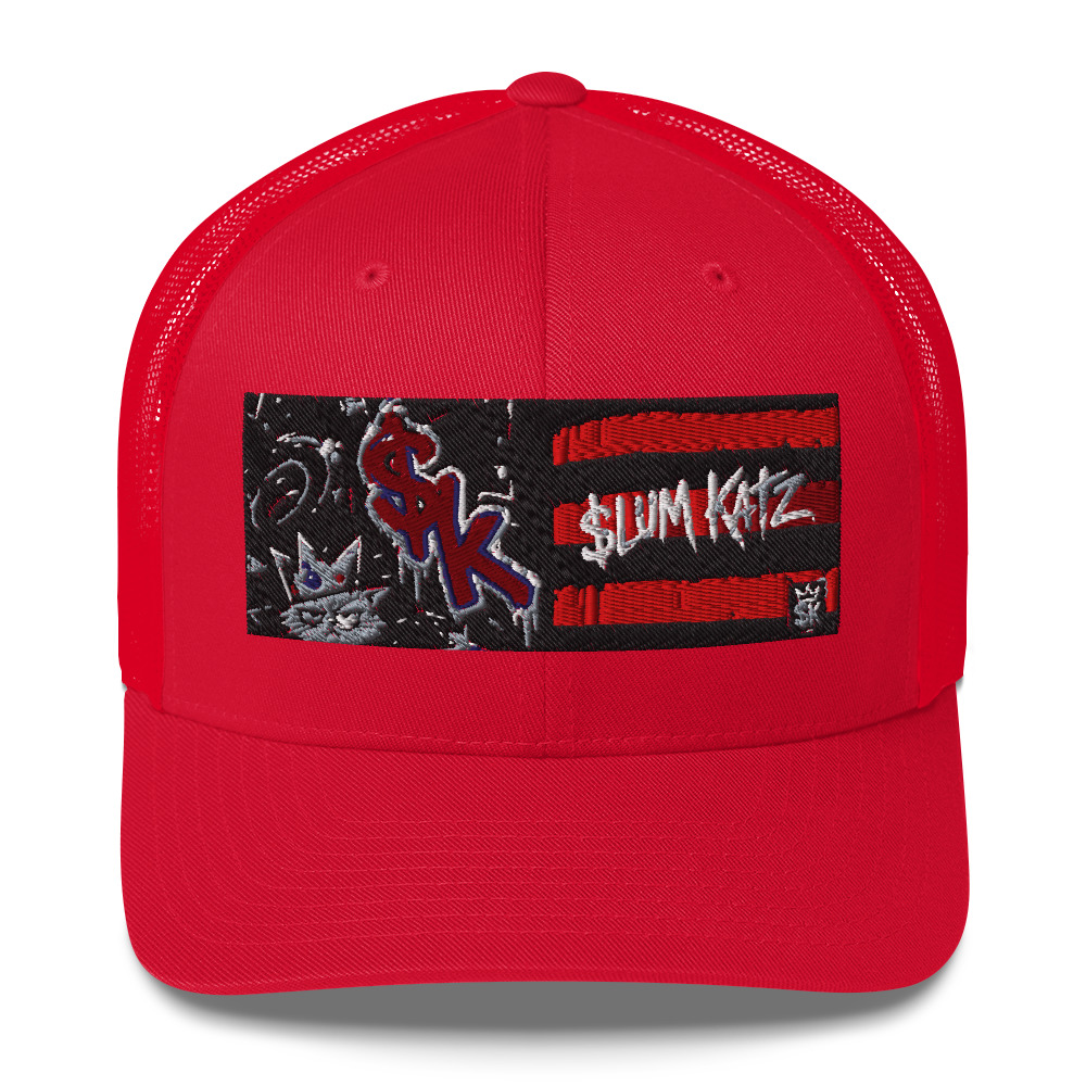 $LUM KATZ $K Flag Trucker Cap