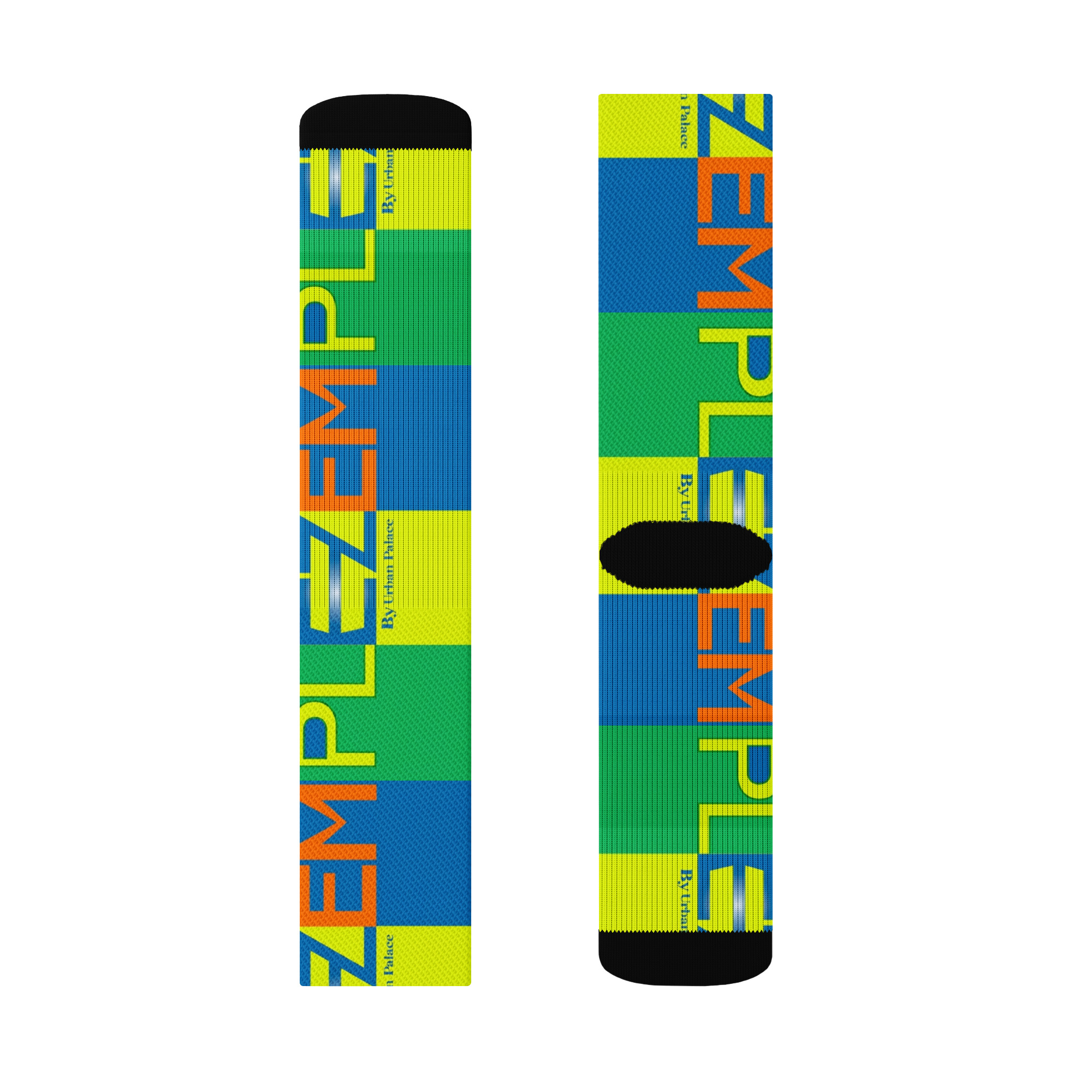 PLEZEM Classic Print Socks