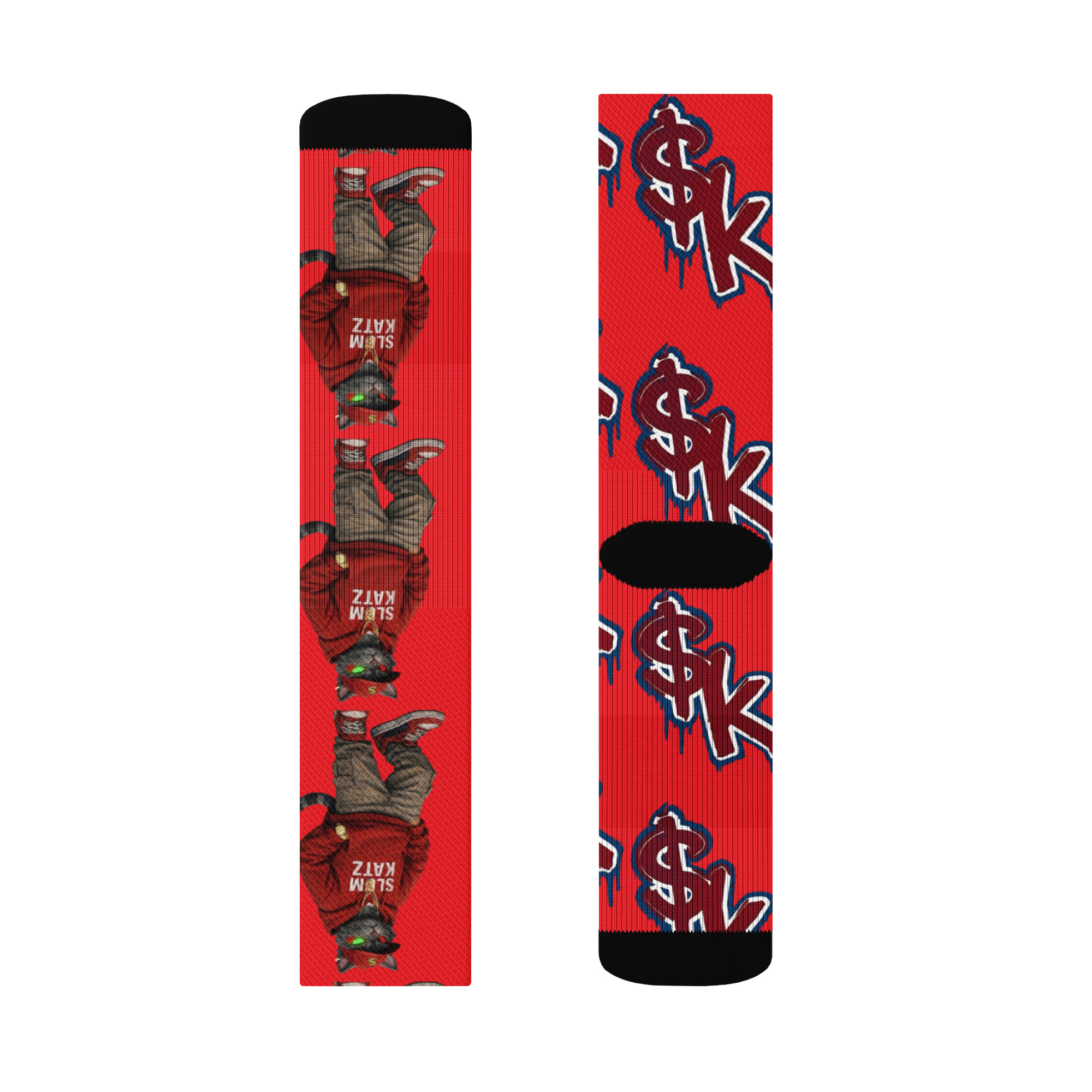 $LUM KATZ Slum Kat Crew socks - Image 2