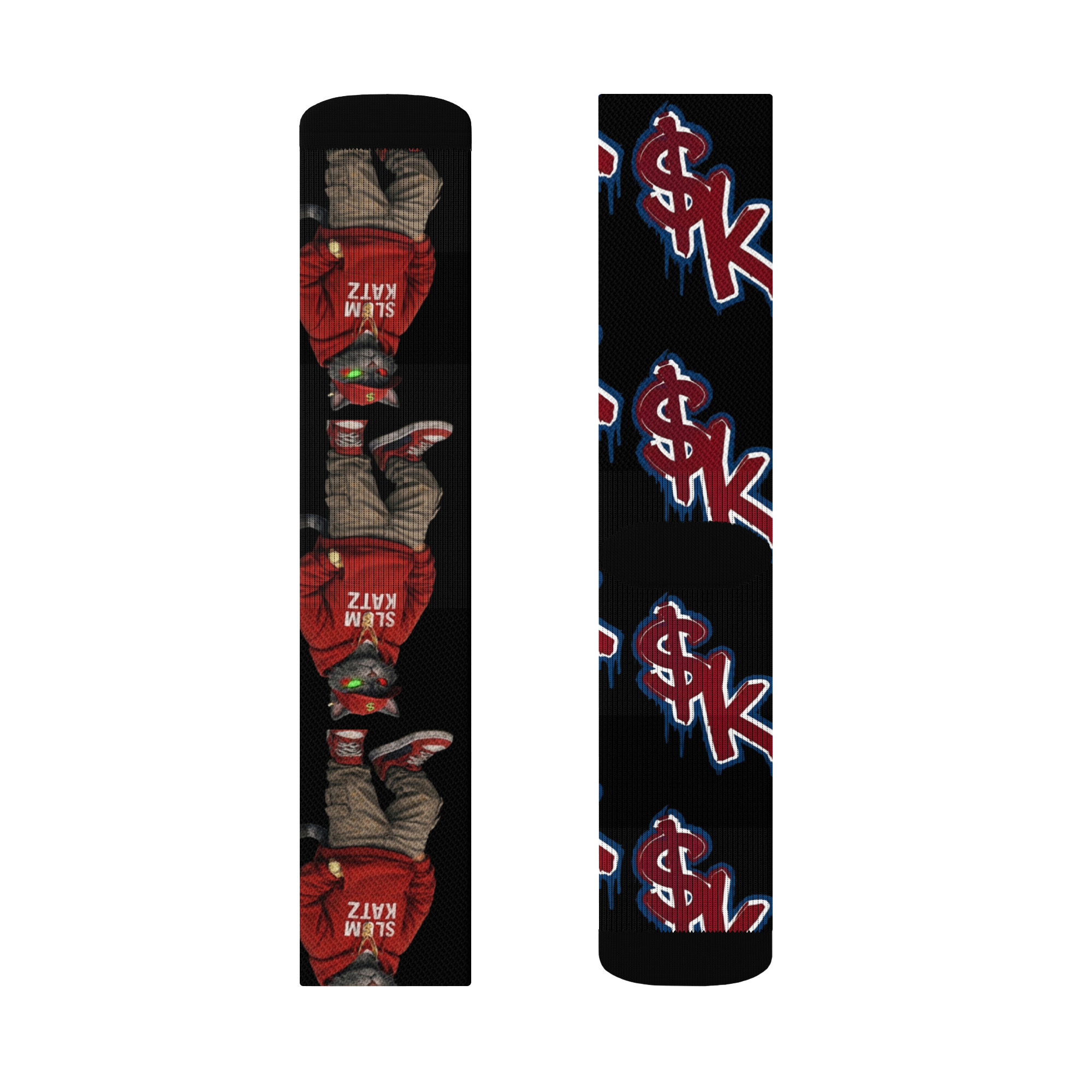 $LUM KATZ Slum Kat Crew socks - Image 2
