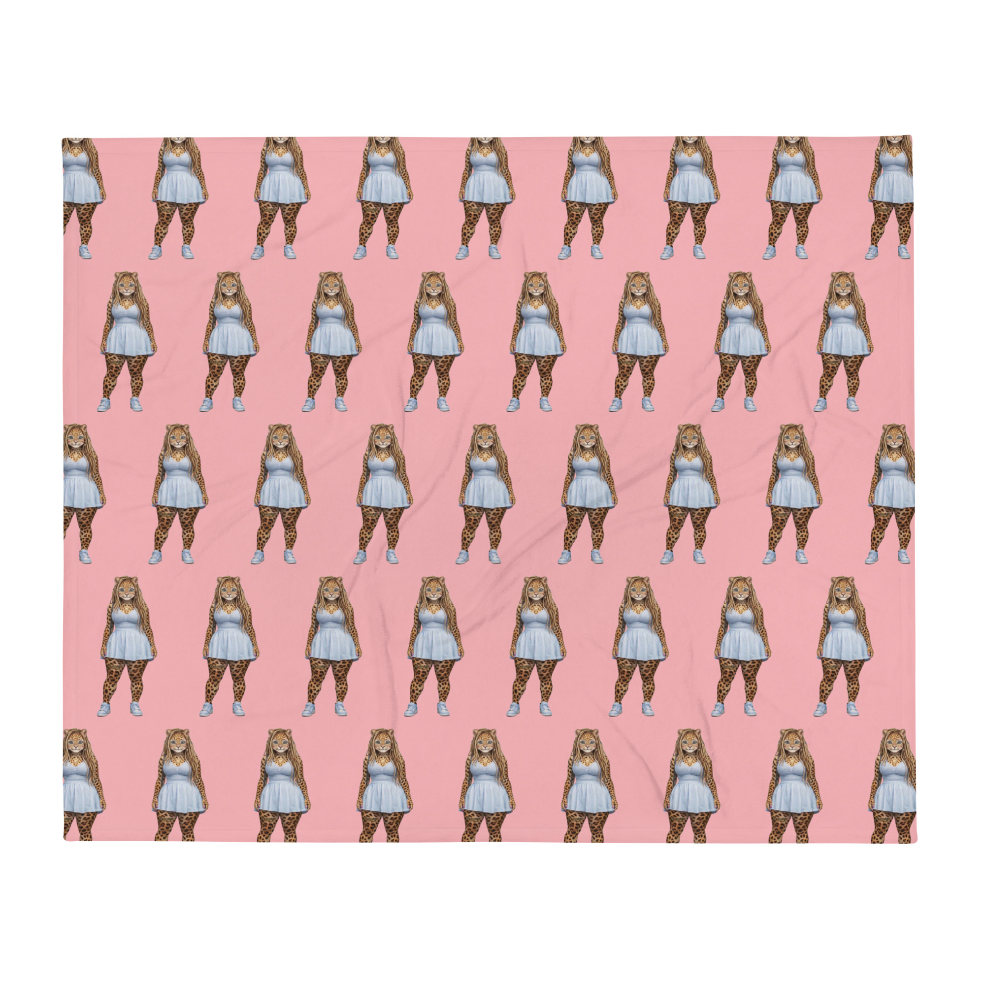 $LUM KATZ Jaguar Throw Blanket