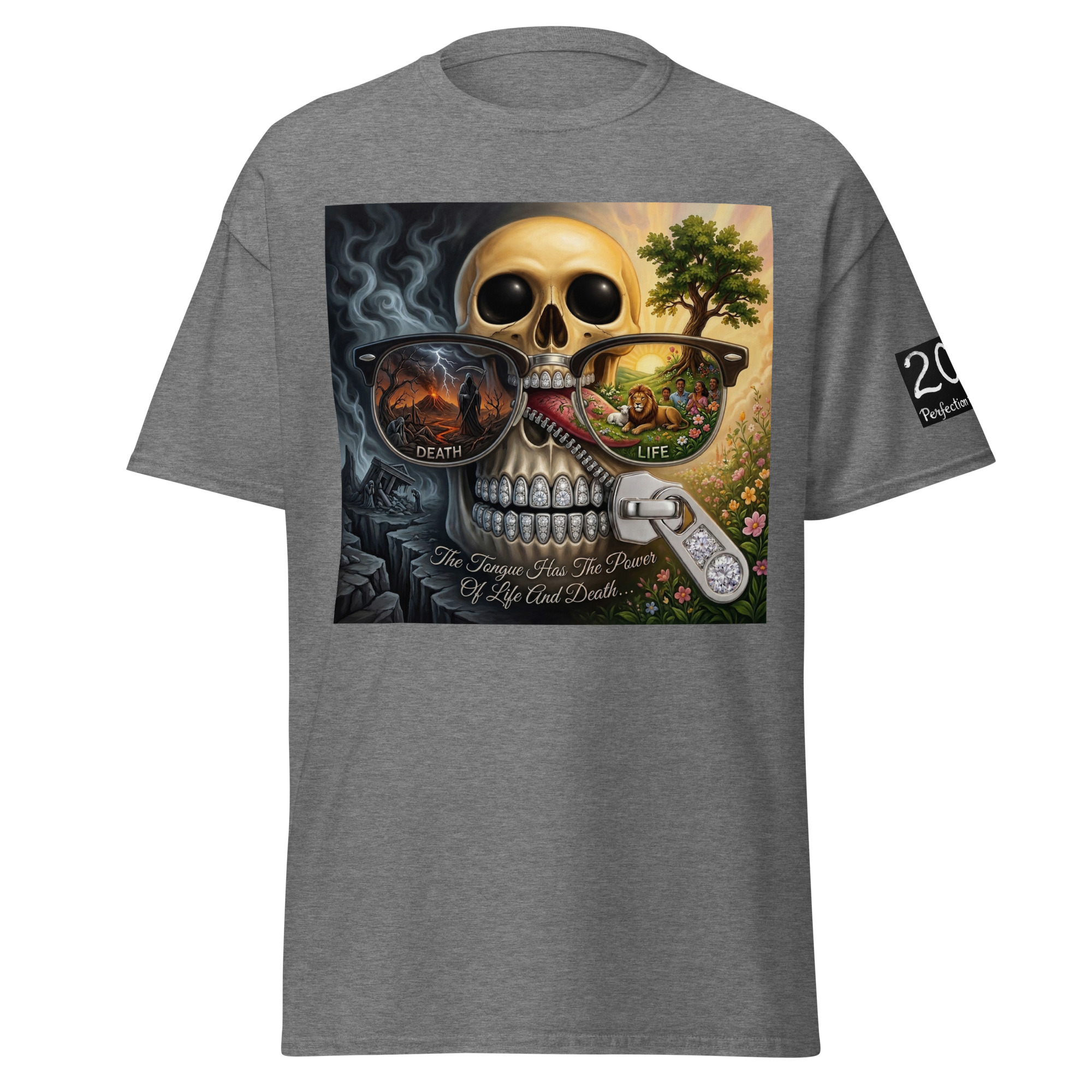 $LUM KATZ ZipperMouth Unisex Tee - Image 2