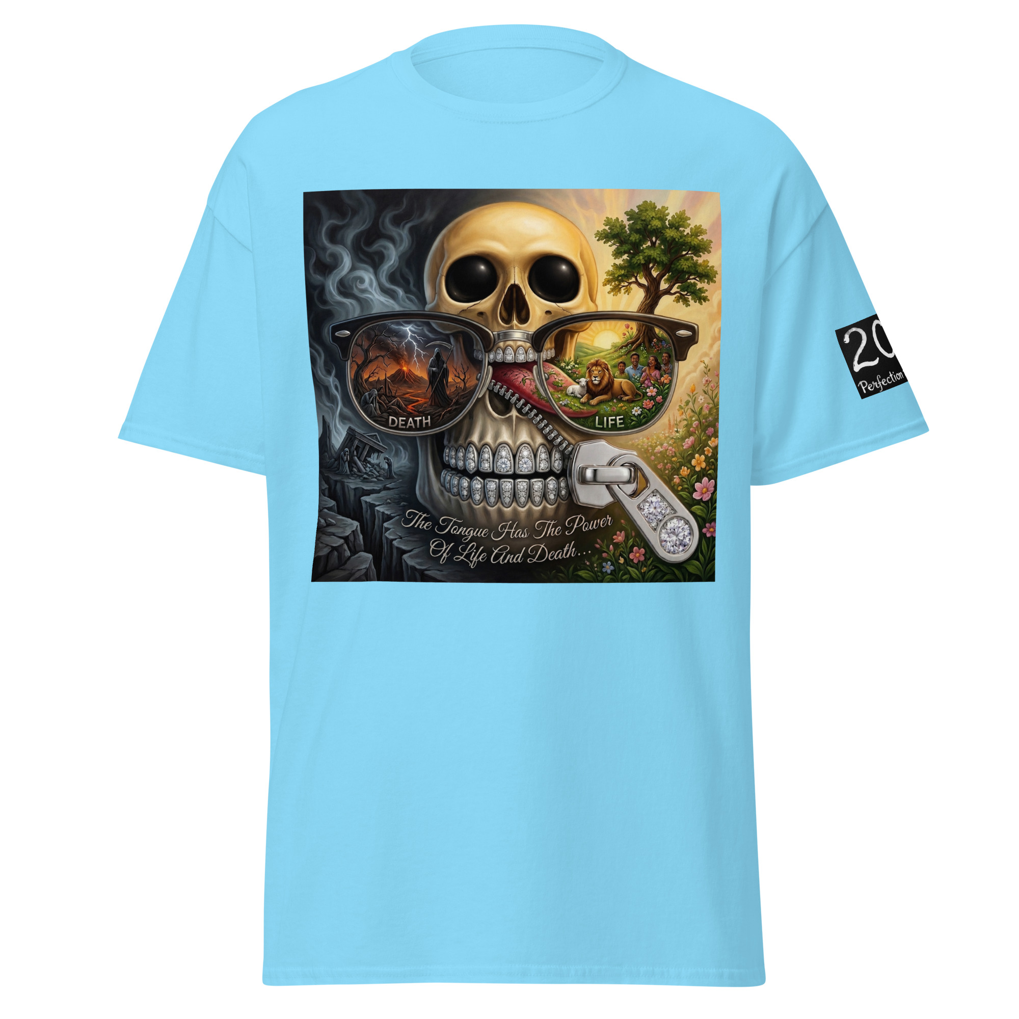 $LUM KATZ ZipperMouth Unisex Tee - Image 3