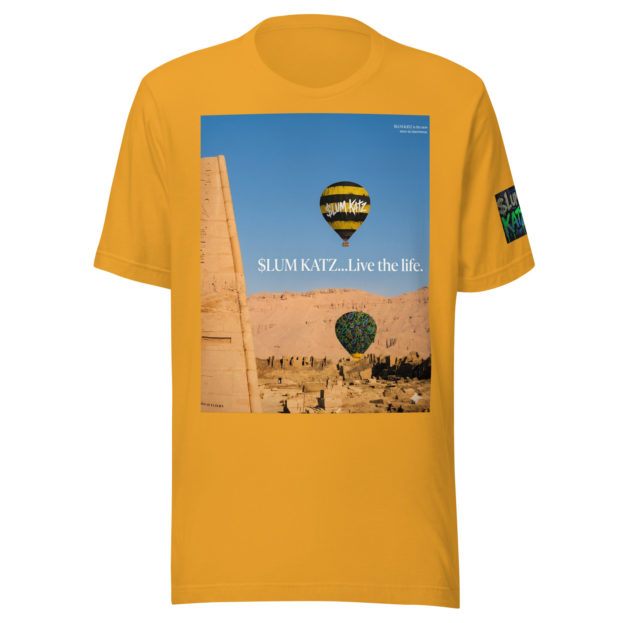 $LUM KATZ Fly Balloons Unisex T-shirt - Image 2