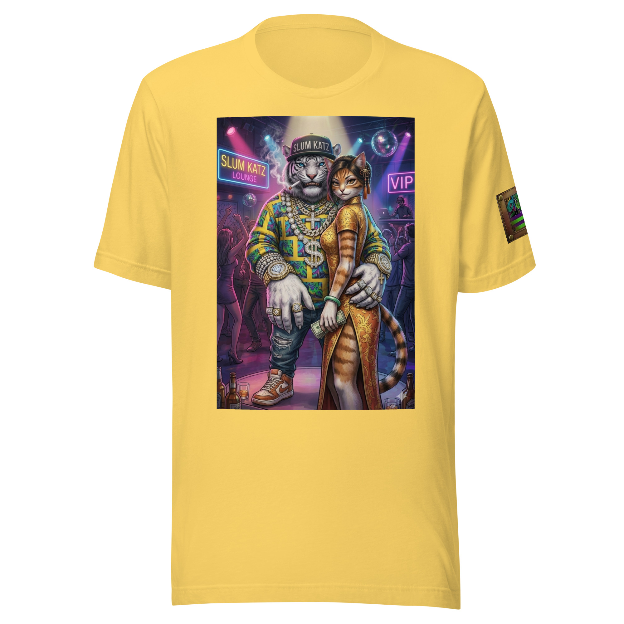 $LUM KATZ SlumLife Unisex T-shirt - Image 3